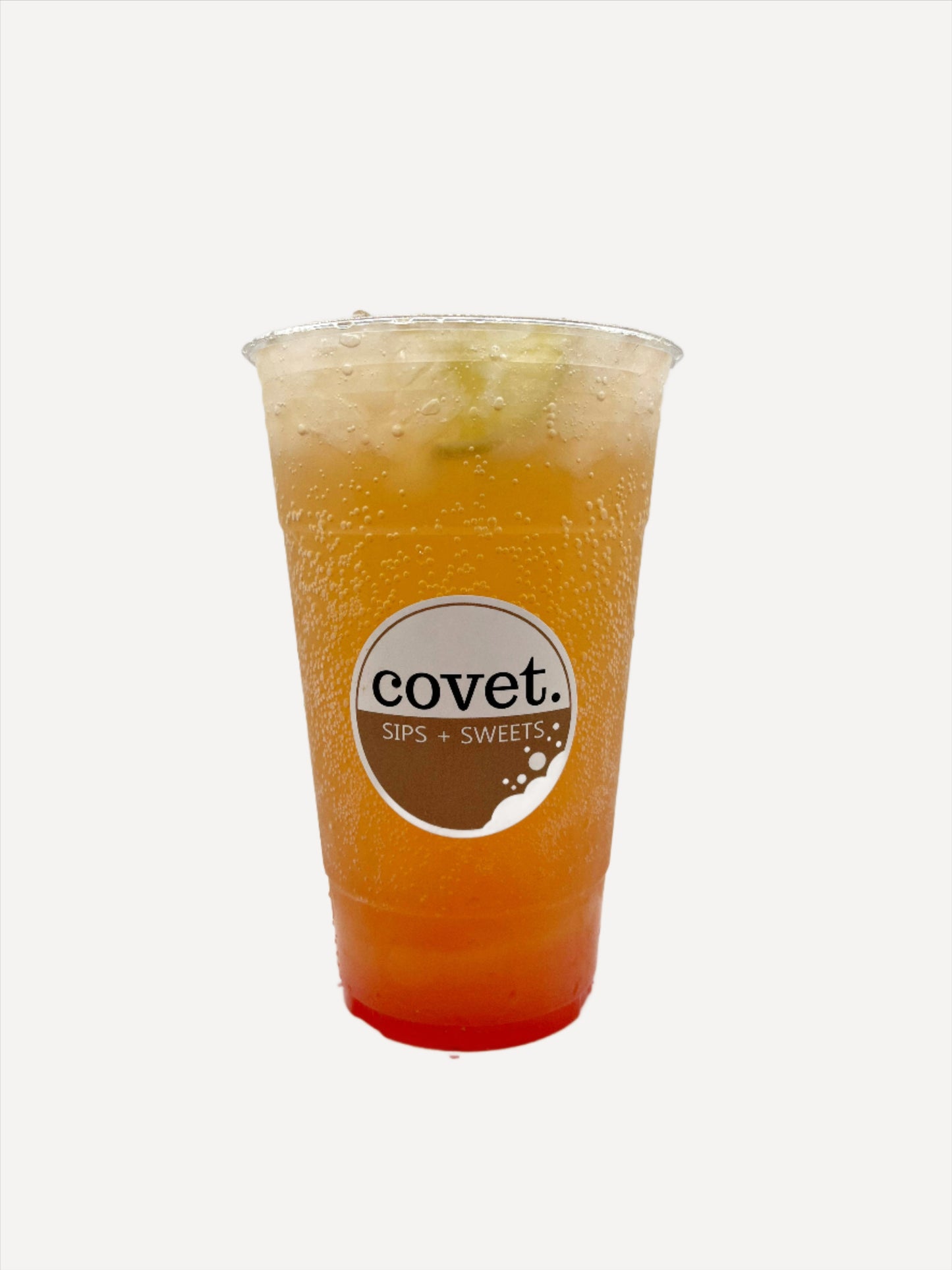 Never Been Dissed: gingerale + grenadine, fresh lime, splash of orange juice