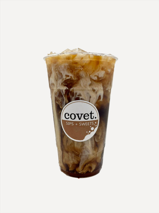 Head Over Heels: rootbeer + raspberry + dirty (splash of cream)