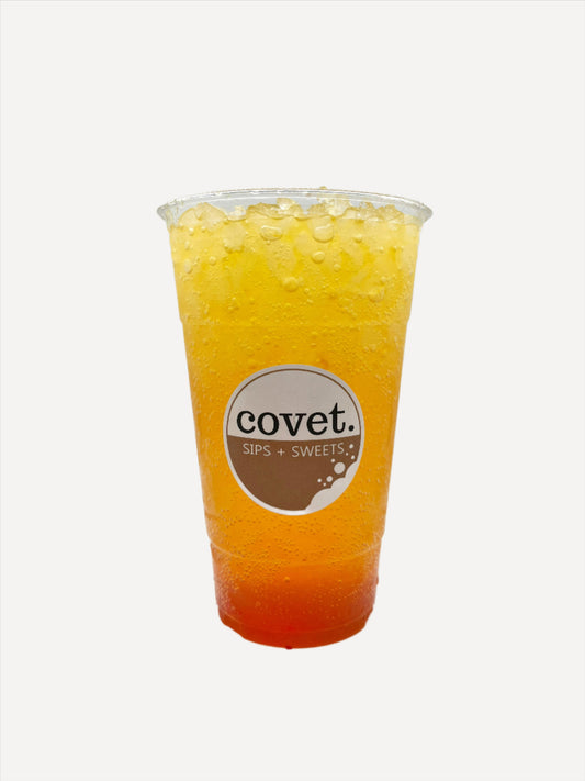 Date Card: mountain dew + mango puree + strawberry