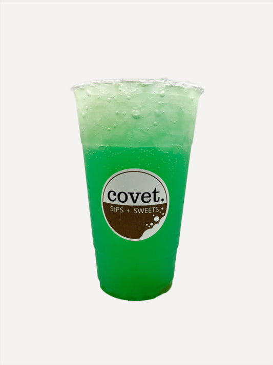 Surge: monster + mango puree + blue curacao + splash of mountain dew