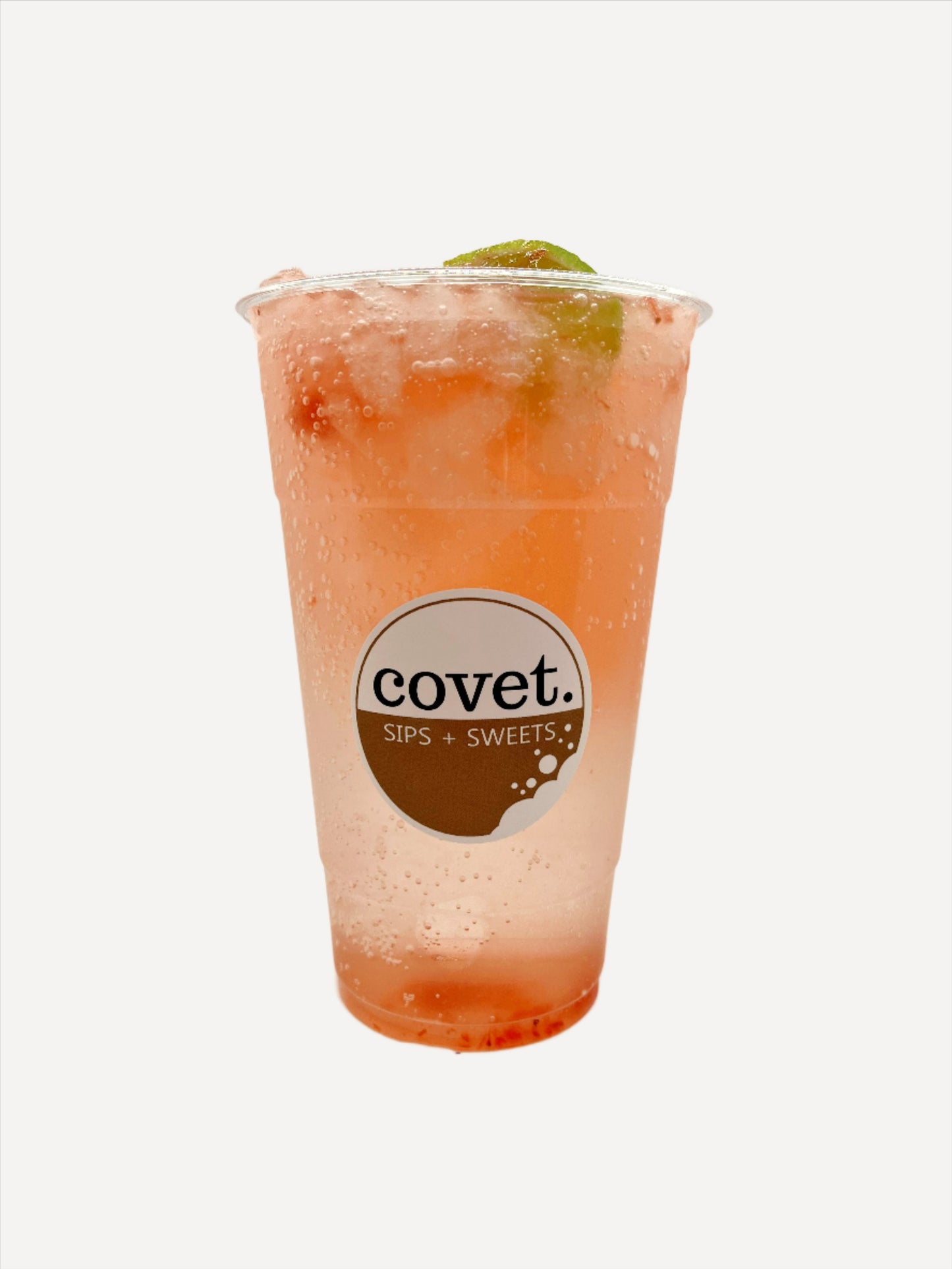 Falcons: sprite + cranberry + strawberry puree + fresh lime